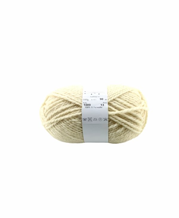 Strickwolle 2fädig Naturfarben